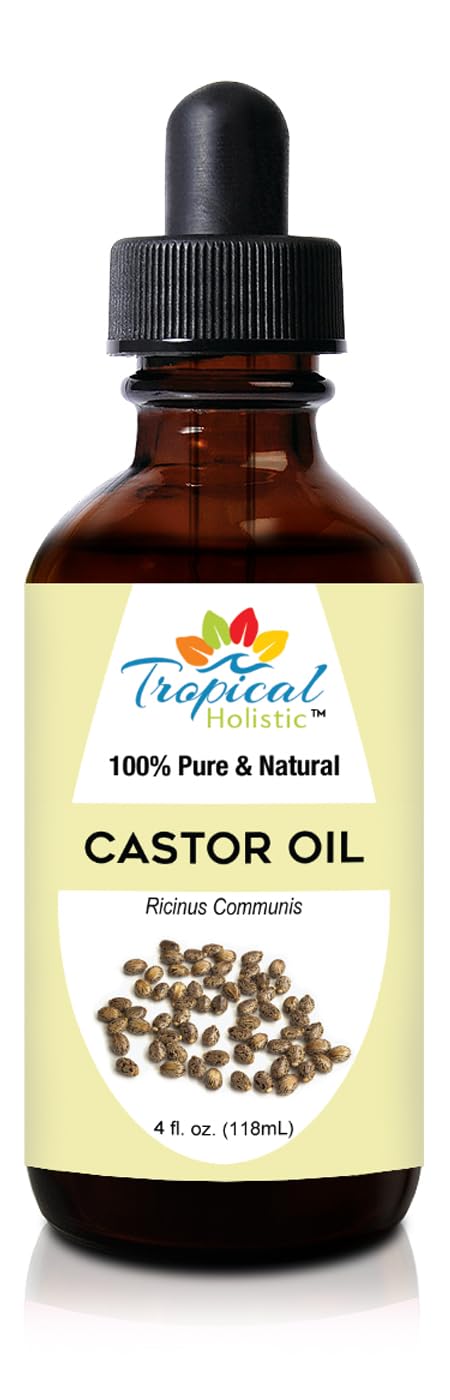 100% Pure Natural Castor Oil Organic Cold Pressed 4oz